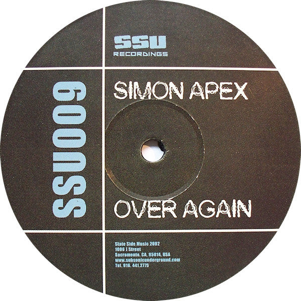 Simon Apex / Storm & Herman (2) : Over Again / Breakin My Heart (12")