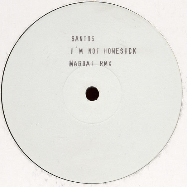 Santos : I'm Not Homesick / Gimme Da Mike (12", W/Lbl, Sta)