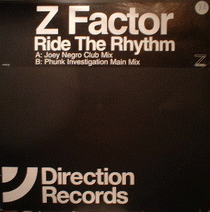 Z Factor : Ride The Rhythm (12", Promo)