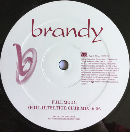Brandy (2) : Full Moon (12", Promo)