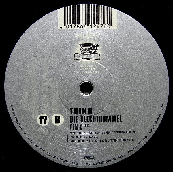 Taiko : Die Blechtrommel (12")