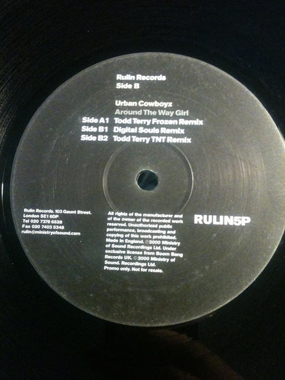 Urban Cowboyz : Around The Way Girl (12", Promo)