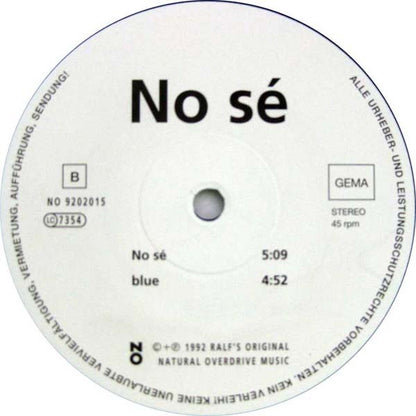 No Sé : Sechs Tage (12", EP)