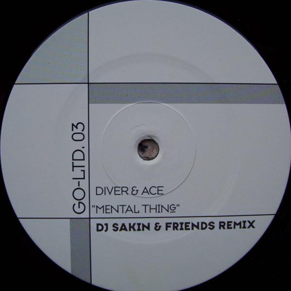Diver & Ace : Mental Thing (12", Single)