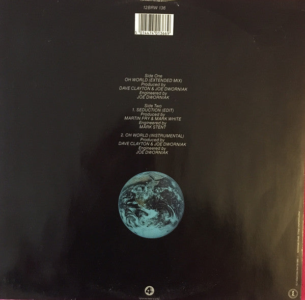 Paul Rutherford : Oh World (12", Single)