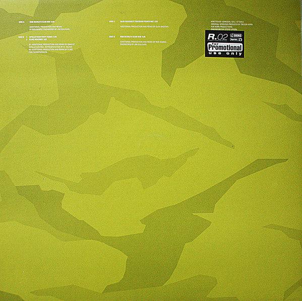 Frankie Goes To Hollywood : Two Tribes (2x12", Single, Promo)