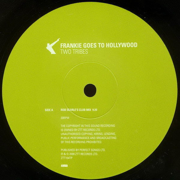 Frankie Goes To Hollywood : Two Tribes (2x12", Single, Promo)