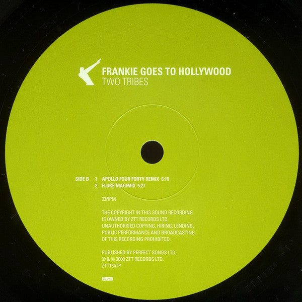 Frankie Goes To Hollywood : Two Tribes (2x12", Single, Promo)