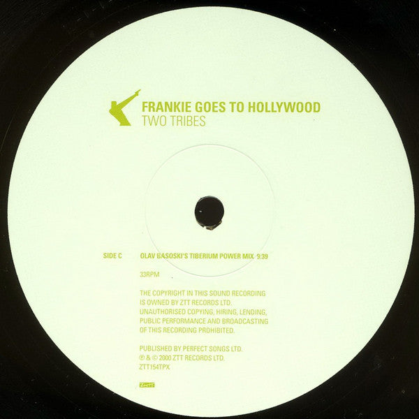 Frankie Goes To Hollywood : Two Tribes (2x12", Single, Promo)