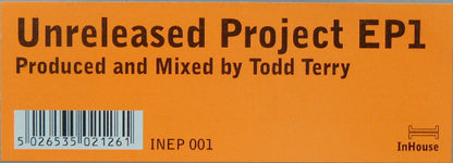 Various : Unreleased Project EP 1 (12")