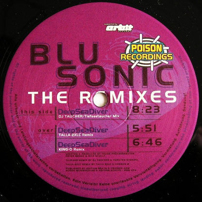 Blusonic : Deep Sea Diver (Remixes) (12")