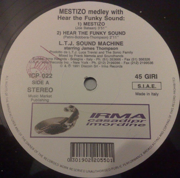 LTJ Sound Machine Featuring James Thompson (6) : Mestizo (12")