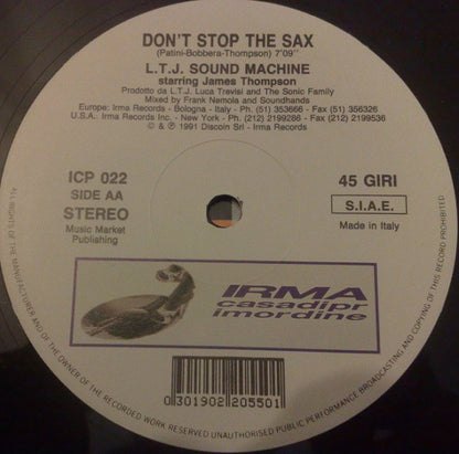 LTJ Sound Machine Featuring James Thompson (6) : Mestizo (12")