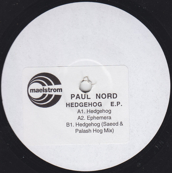 Paul Nord : Hedgehog EP (12", EP, W/Lbl)