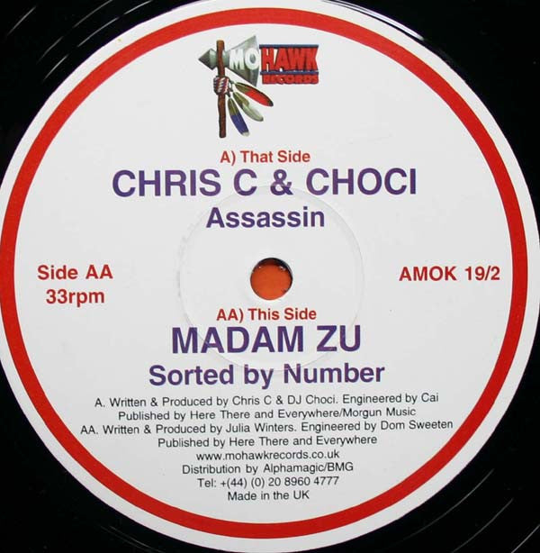 Chris C & Choci / Madam Zu : 19 (Red) (12")