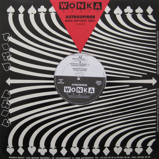 Astrospider : Rave Odyssey 2001 (12")