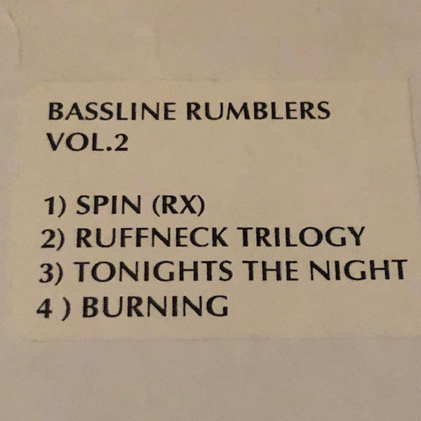 Various : Bassline Rumblers Vol 2 (12", Unofficial, W/Lbl)