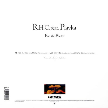 Rising High Collective Feat. Plavka : Feel The Fire EP (12", EP)