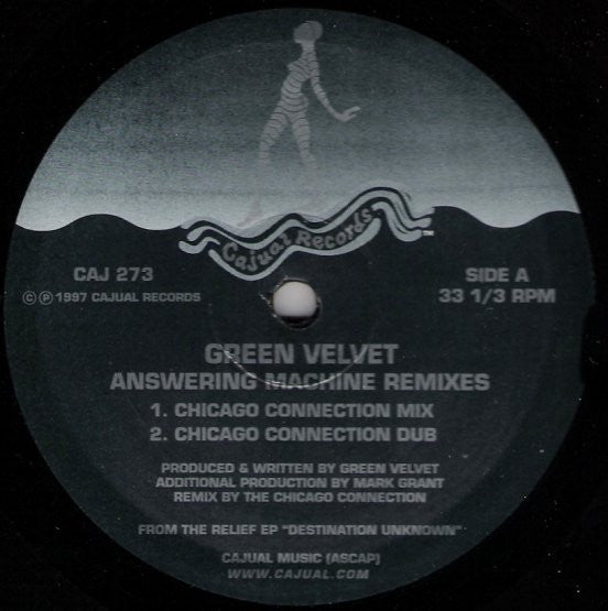 Green Velvet : Answering Machine (Remixes) (12")