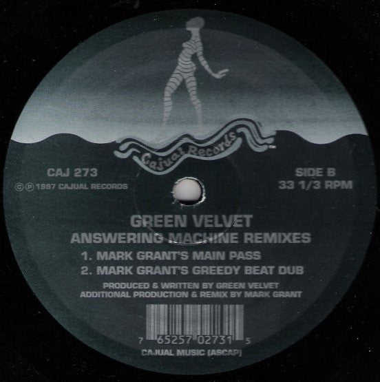Green Velvet : Answering Machine (Remixes) (12")