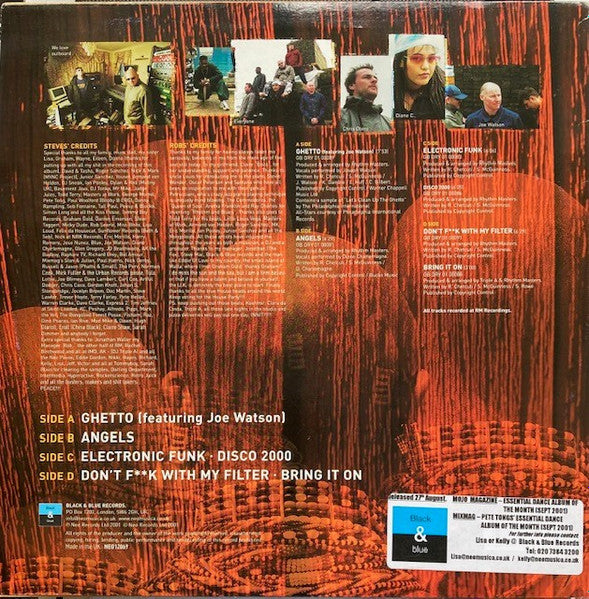 Rhythm Masters : Disconnect Your Head [Limited Edition Vinyl Sampler] (2x12", Ltd, Promo, Smplr)