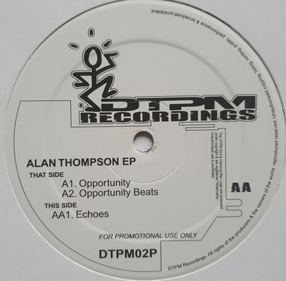 Alan Thompson : Alan Thompson EP (12", Promo)