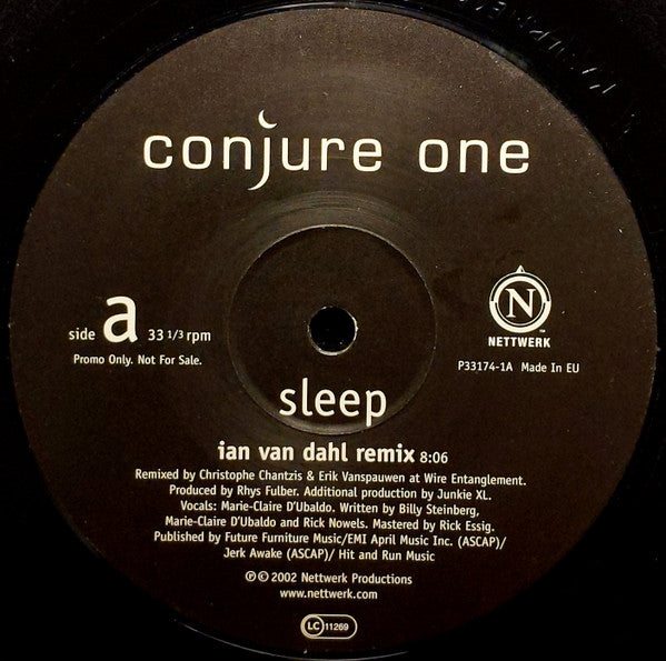 Conjure One : Sleep (12", Promo)