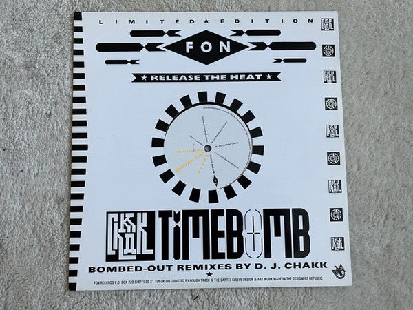Chakk : Timebomb (Bombed-Out Remixes) (12", Ltd)