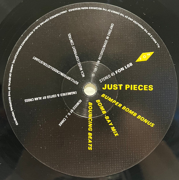 Chakk : Timebomb (Bombed-Out Remixes) (12", Ltd)