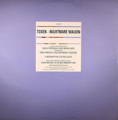 Toxen : Nightmare Walkin (12")