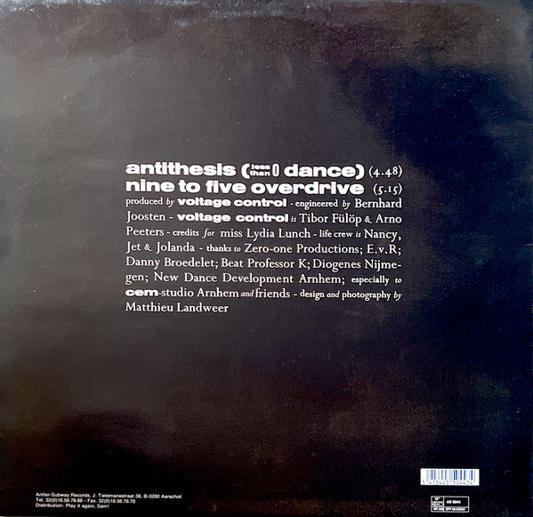 Voltage Control : Antithesis Song (12")