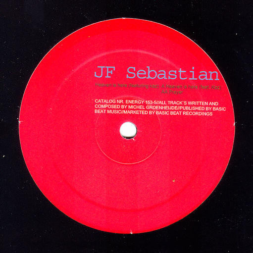 JF Sebastian Featuring Kaz (4) : Heaven Is Here (12")