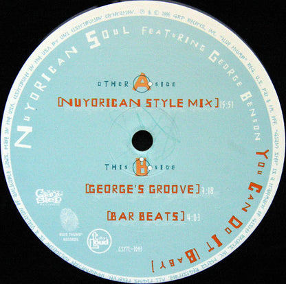 Nuyorican Soul Featuring George Benson : You Can Do It (Baby) (12", Single)
