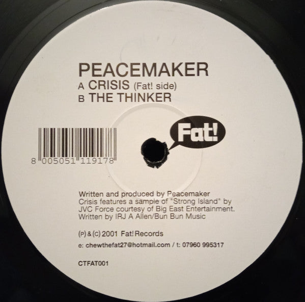Peacemaker : Crisis (12")