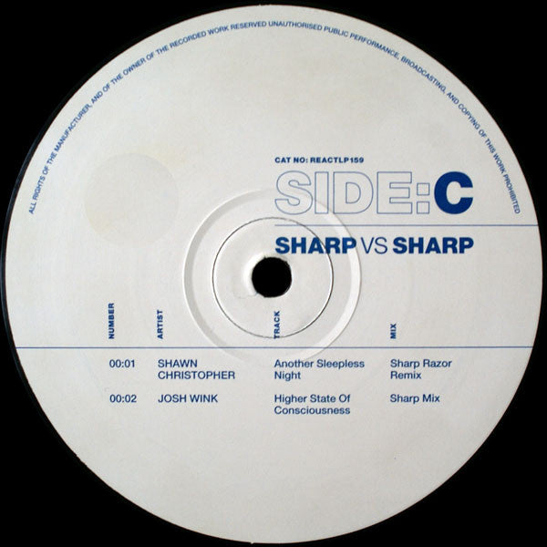 Various : Sharp Vs. Sharp (3xLP)