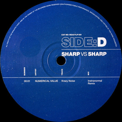 Various : Sharp Vs. Sharp (3xLP)