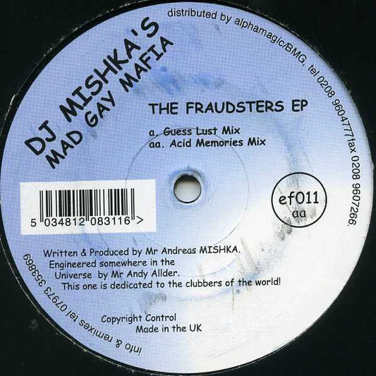 Mad Gay Mafia : The Fraudsters EP (12", EP)