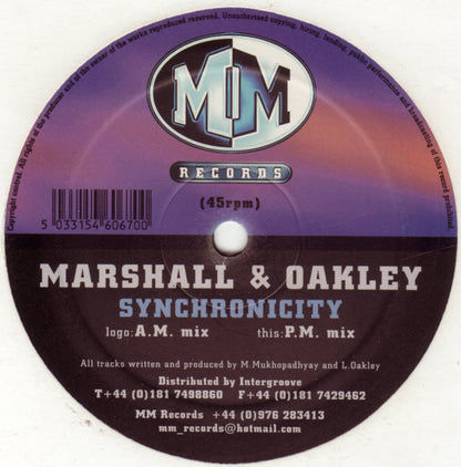 Marshall & Oakley : Synchronicity (12")