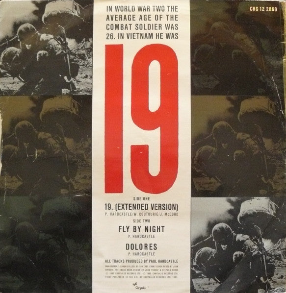 Paul Hardcastle : 19 (Extended Version) (12", Single)