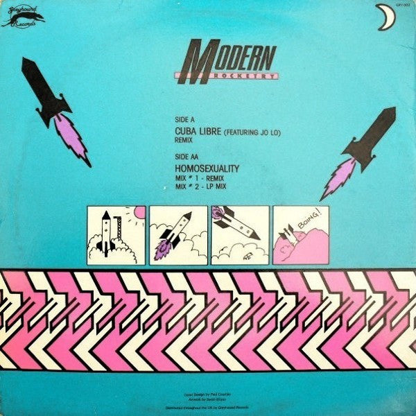 Modern Rocketry : Cuba Libre / Homosexuality (12")