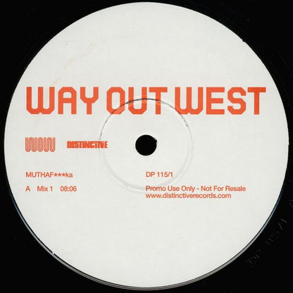 Way Out West : MUTHAF***ka (12", Promo)
