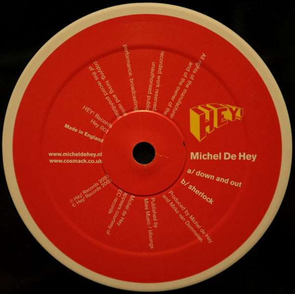 Michel De Hey : Down & Out (12")