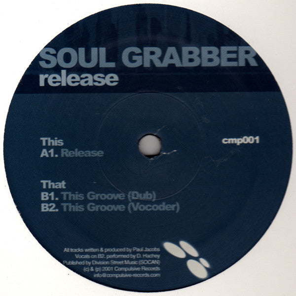 Soul Grabber : Release (12")