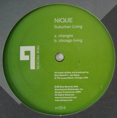 Nique : Suburban Living (12")