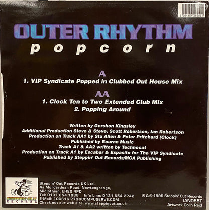 Outer Rhythm : Popcorn (12")