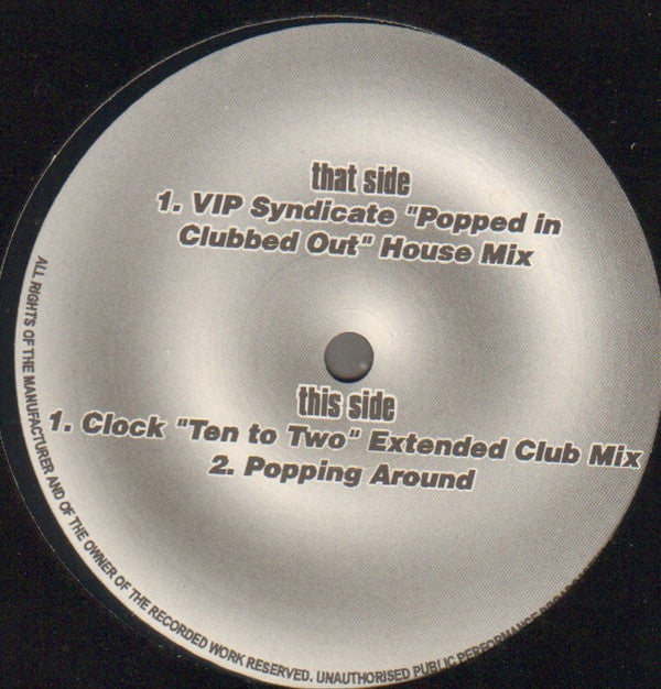 Outer Rhythm : Popcorn (12")