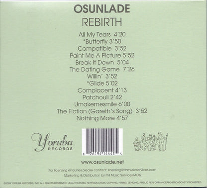 Osunlade : Rebirth (CD, Album)