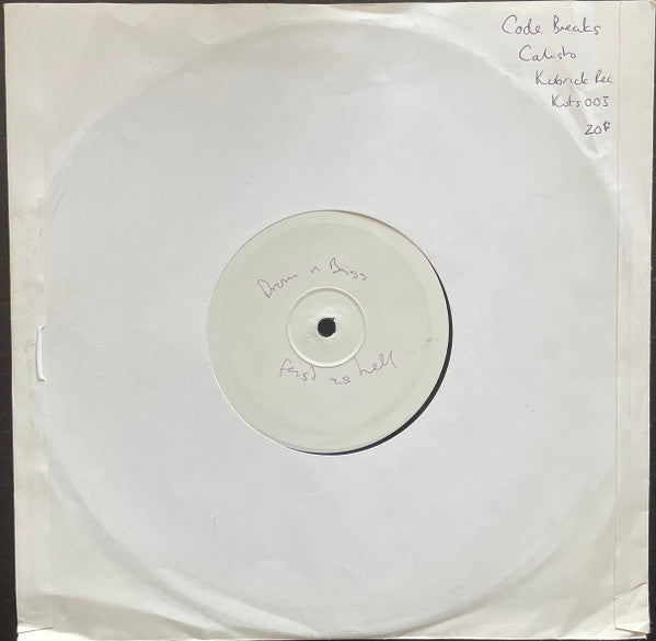 Codebreaks : Calisto / Mindset (10", W/Lbl)