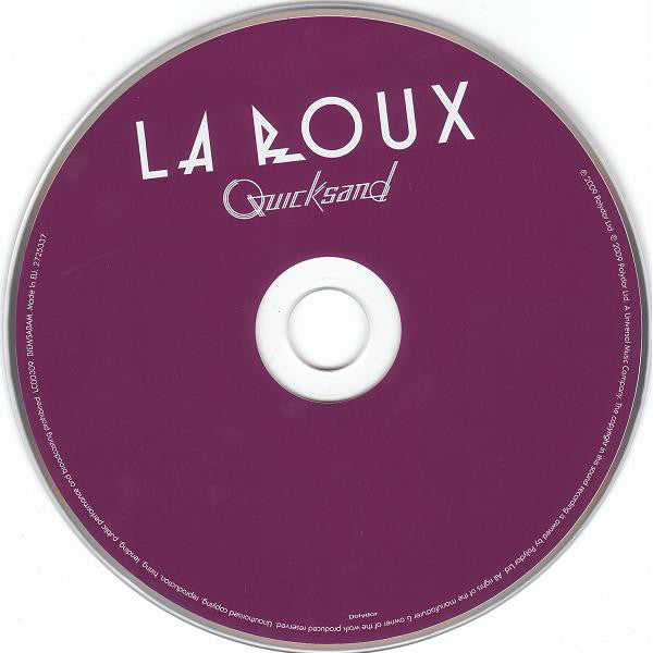La Roux : Quicksand (CD, Single)
