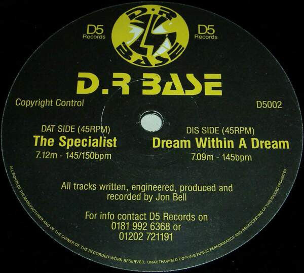 D.R. Base : The Specialist (12")